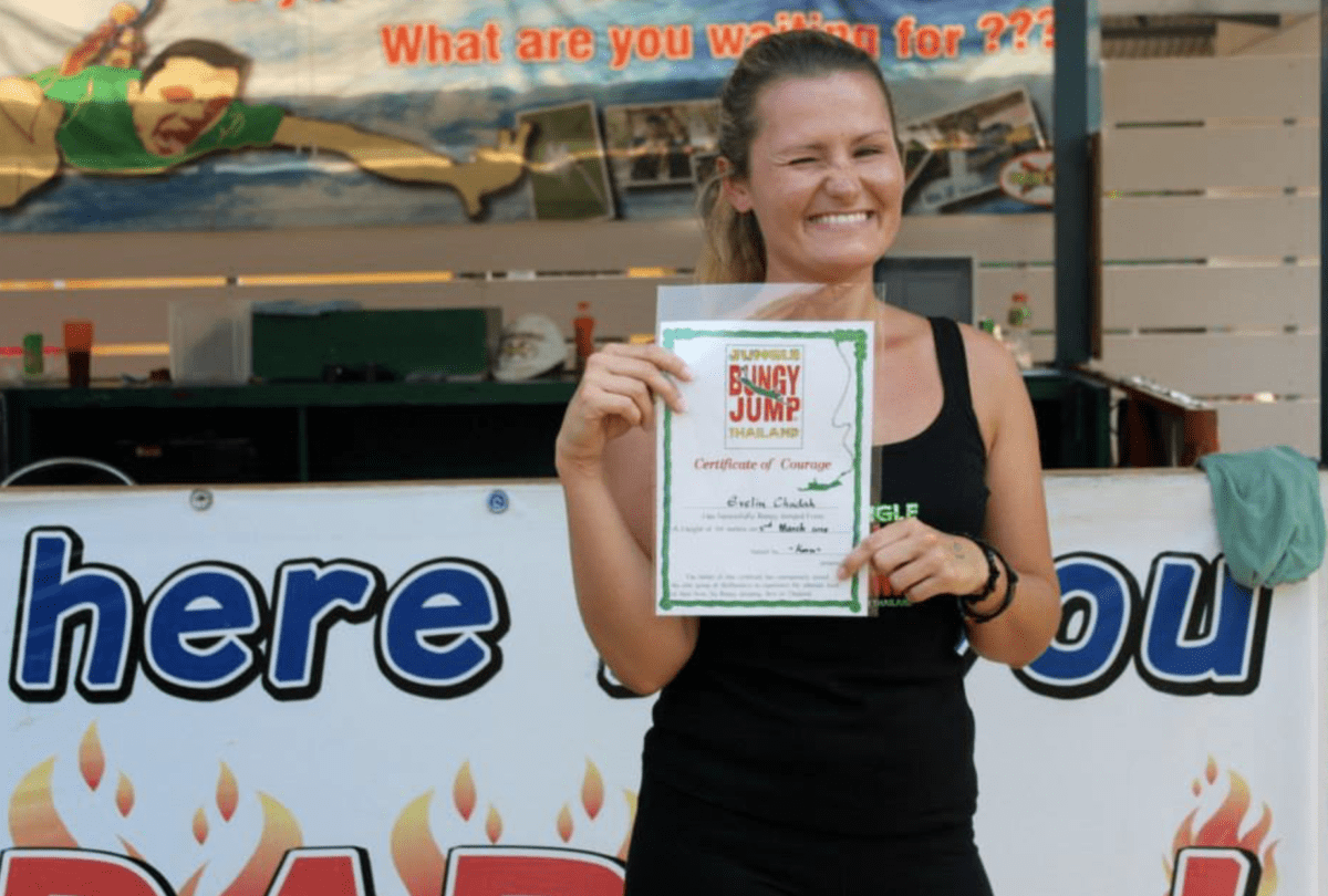 Bungee Jumping in Chiang Mai, Thailand