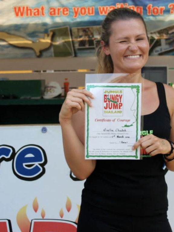 Bungee Jumping in Chiang Mai, Thailand