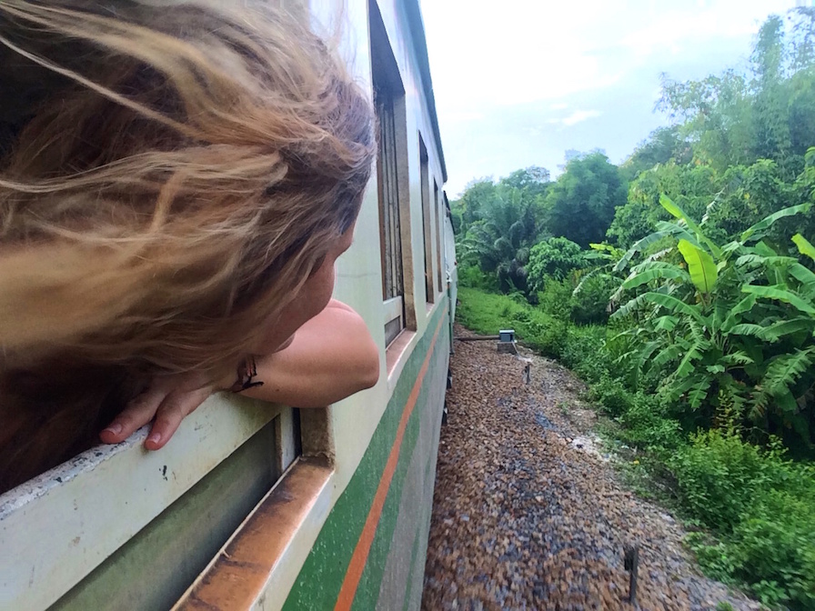 Zugfahrt Thailand
